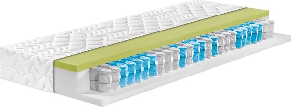 Basis 7-Zonen 2 in 1 Duo Tonnentaschenfederkernmatratze