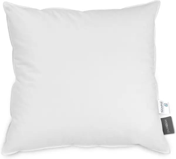 Basis Federkissen – mit Baumwollbezug, medium