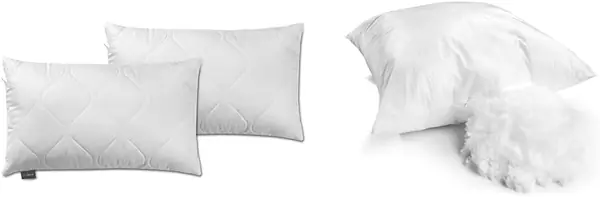 Cozy - Kopfkissen 2er Set incl.praktischem Nachfüllpack