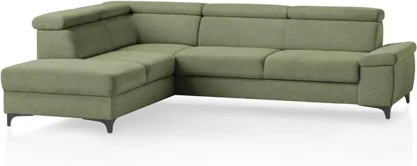 Montpellier Ecksofa 3-Sitzer mit festem Anbauelement