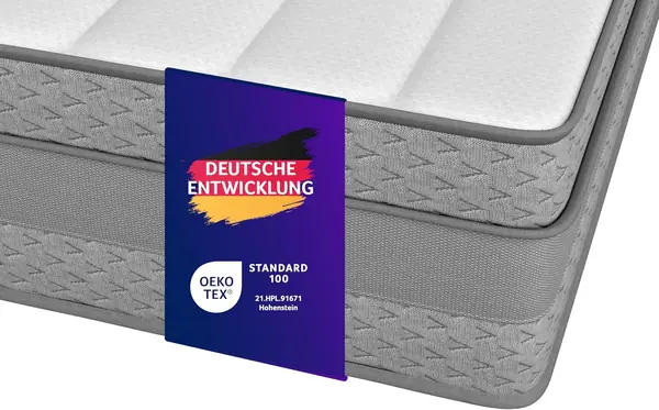 SleepGuard orthopädische 7-Zonen Taschenfederkernmatratze